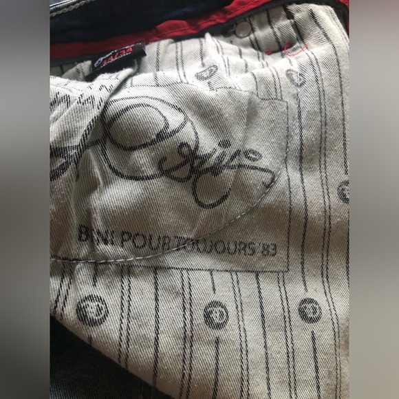 Mens Frost Originals Jeans 44 X 34” Baggy Distressed Unique Patches Rn96281 - Picture 14 of 16